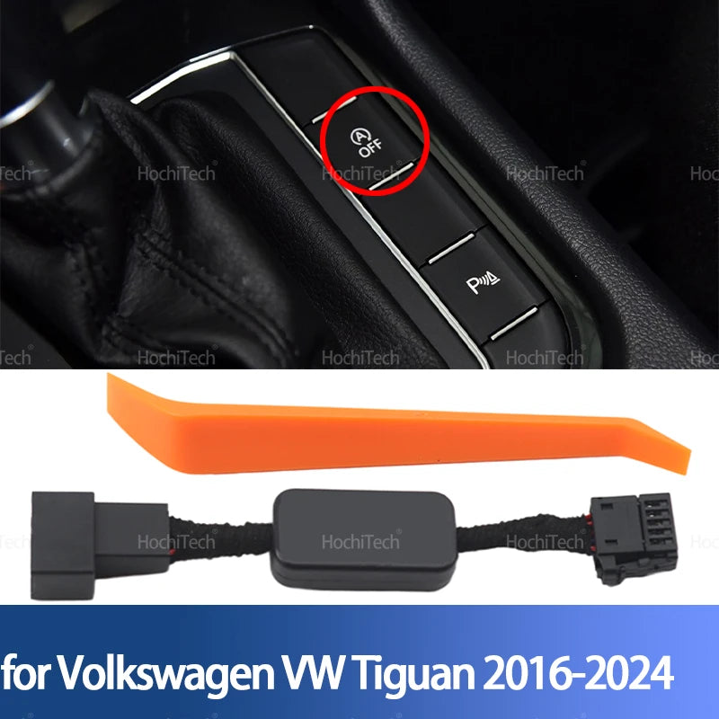 Interruptor de Cancelamento de Arranque e Paragem Plug and Play para VW Tiguan MK2 SEAT Tarraco 18-24