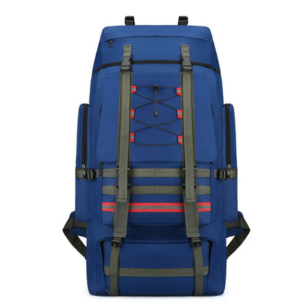 130L Hiking Camping Backpack &ndash; Ultra Durable Waterproof Blue