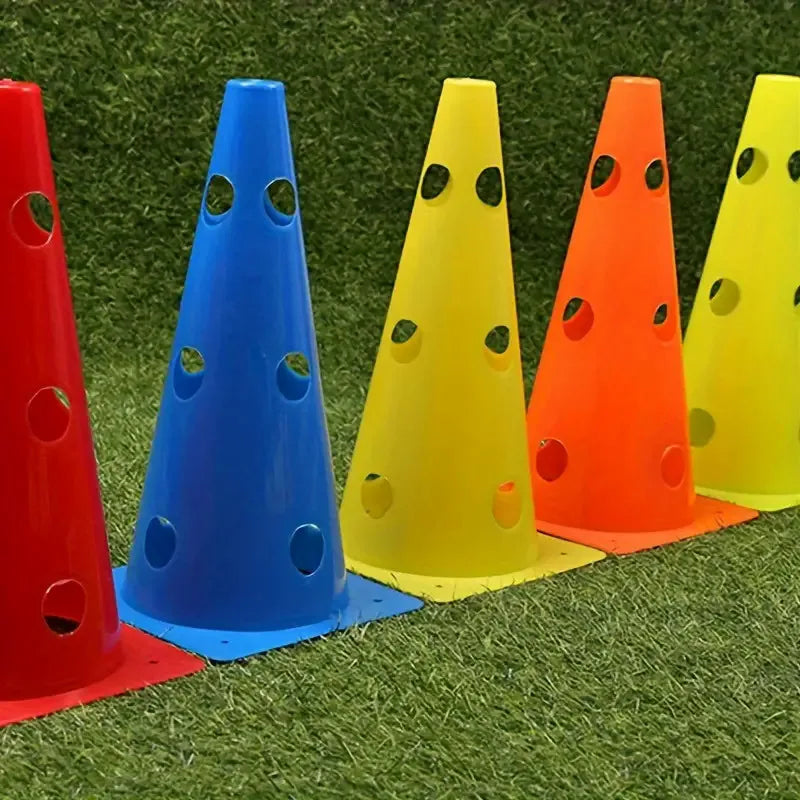 Bright 32CM Perforated Training Cones - Set of 5