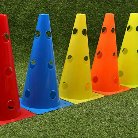 Bright 32CM Perforated Training Cones - Set of 5