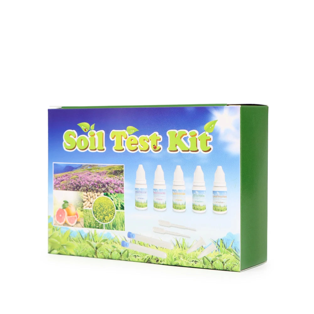 Soil Test Kit 4 In 1 Reagent Set &ndash; pH NPK Quick Read