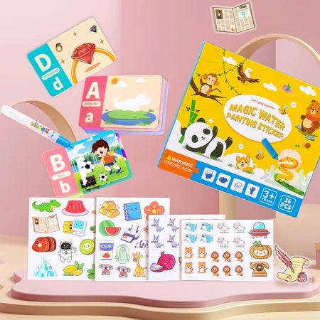 Toddler Sticker Book &ndash; Reusable Educational Activities