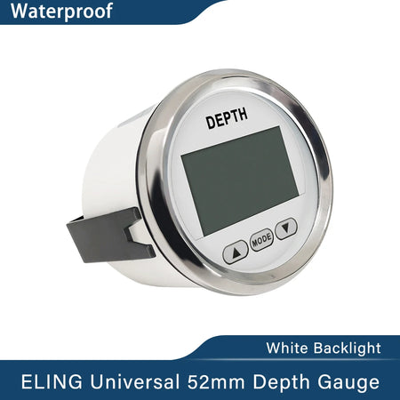 ELING 52mm Digital Depth Gauge Indicator &ndash; With Transducer