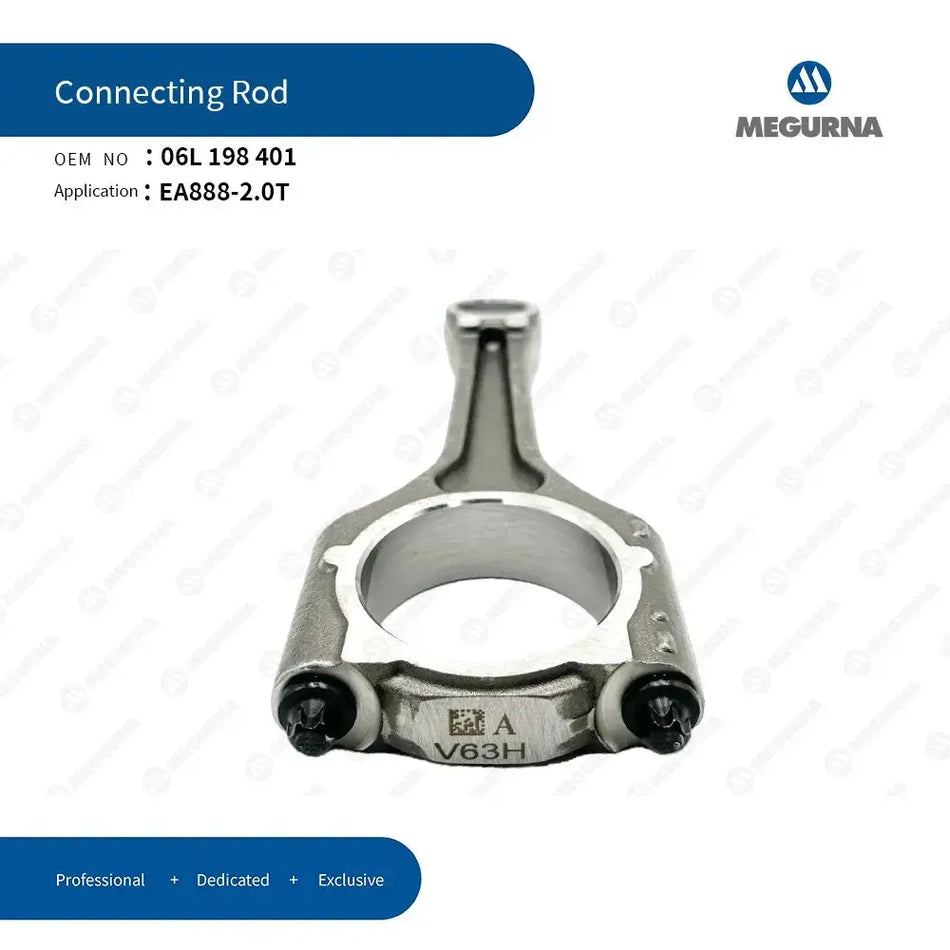 EA888 Engine 4Pcs Connecting Rod Fit 2.0T for AUDI A3,A4,A5,A6,A7,A8,Q2,Q3,Q5,Q7,Q8,VW Beetle,CC,golf,jetta,Passat,tiguan,Skoda by InterCyprus Trading Ltd