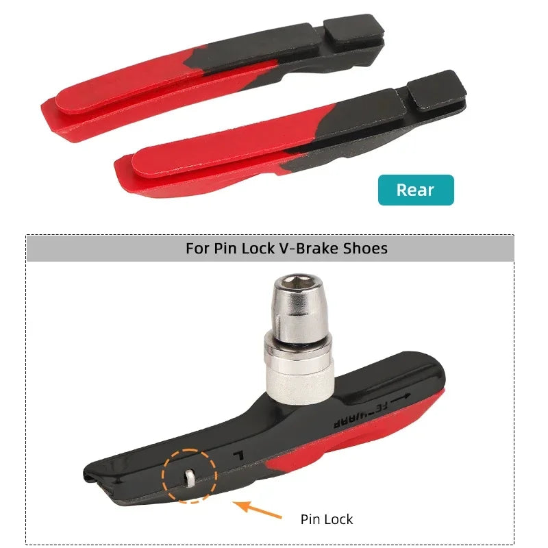 Deemount 70mm MTB Brake Pads &ndash; Durable Dual Component Design