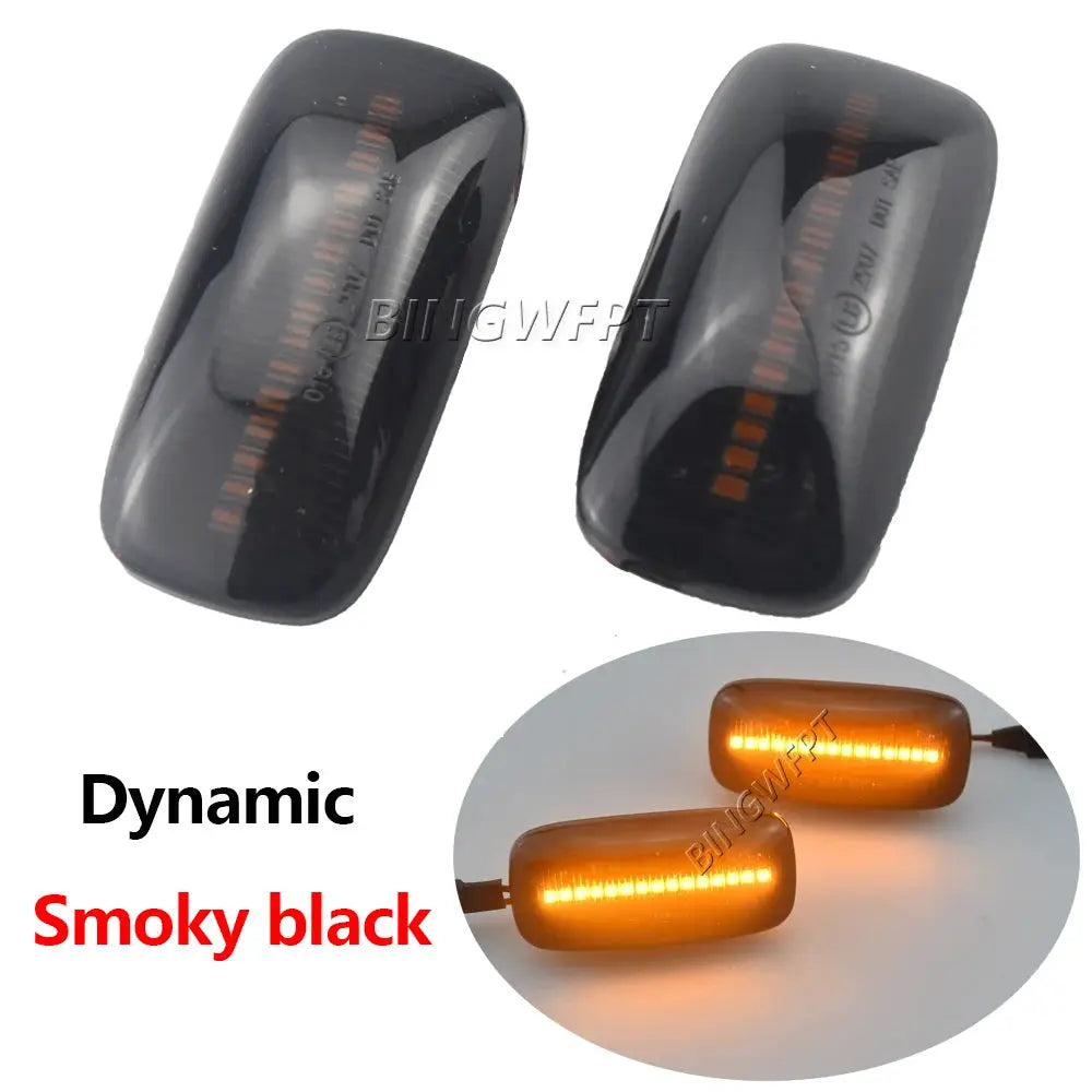 2x Flowing LED Side Marker Dynamic Turn Signal Light Lamp For Nissan Maxima Skyline R34 Almera N15 N16 Pulsar Primera P11 P12 by InterCyprus Trading Ltd