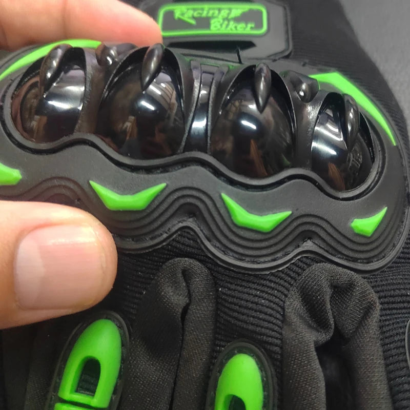 Waterproof Full Finger Motorcycle Gloves with Touchscreen and Joint Protection
