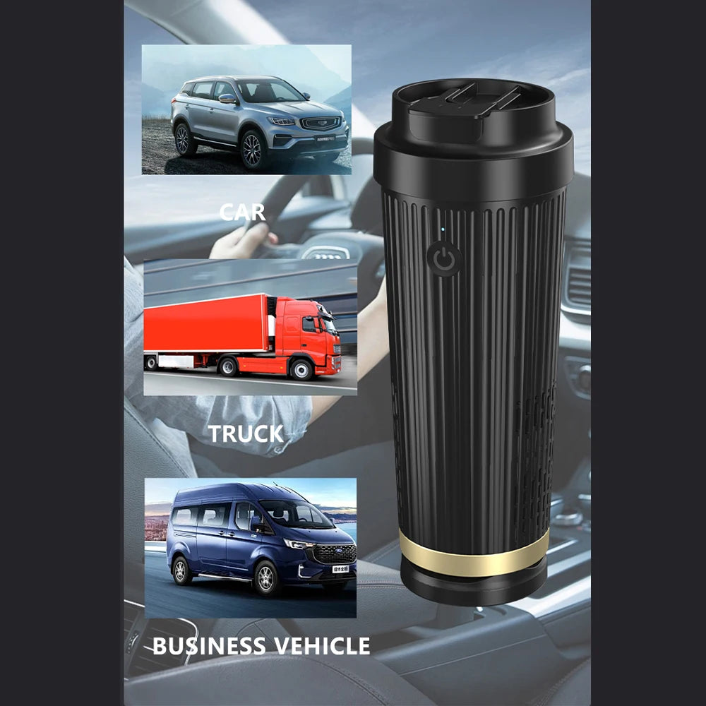 Smart 2 In 1 Car Heating Cooling Cup - Digital Temperature