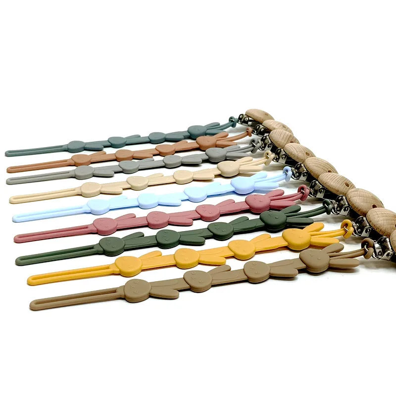 Silicone Pacifier Chain &ndash; Anti-Drop Design for Babies