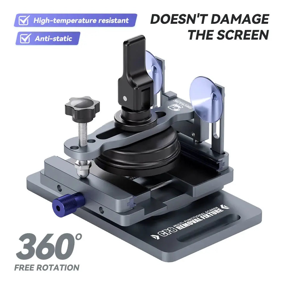 360 Rotating Phone Repair Clamp Anti Static Screen Separator by InterCyprus Trading Ltd