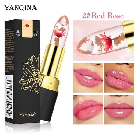 YANQINA Magic Lipstick Florett Jelly - Long Lasting Gold Foil, 24 Hours YQN8924-02