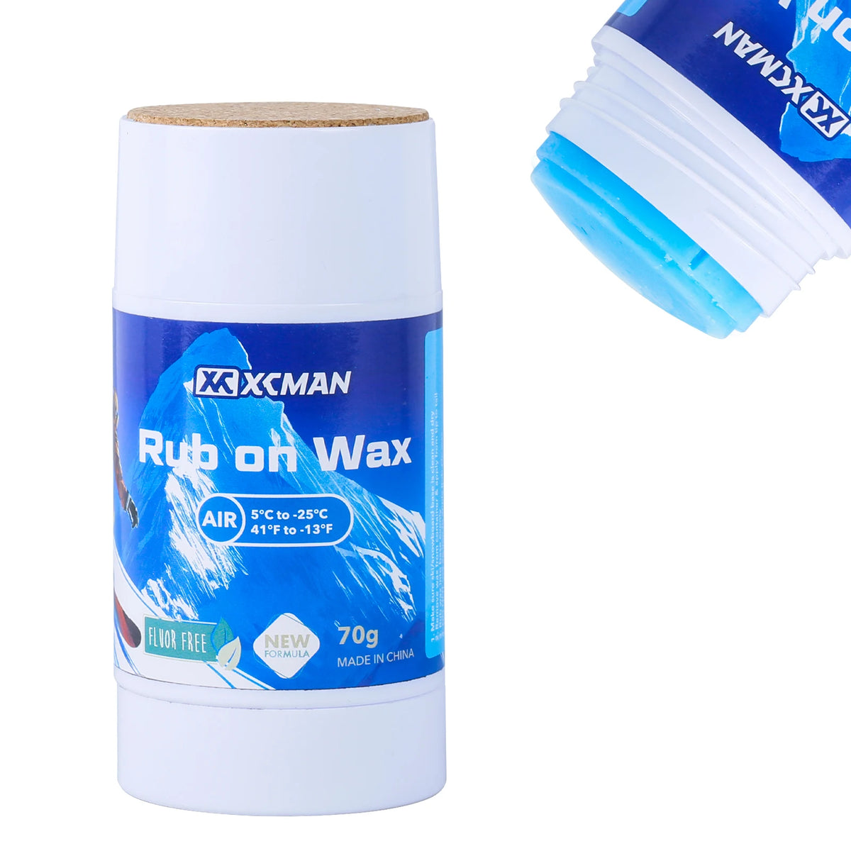 XCMAN Rub on Quick Wax für Ski/Snowboard/Nordic/Cross XCMAN Rub on Quick Wax für Ski/Snowboard/Nordic/Cross