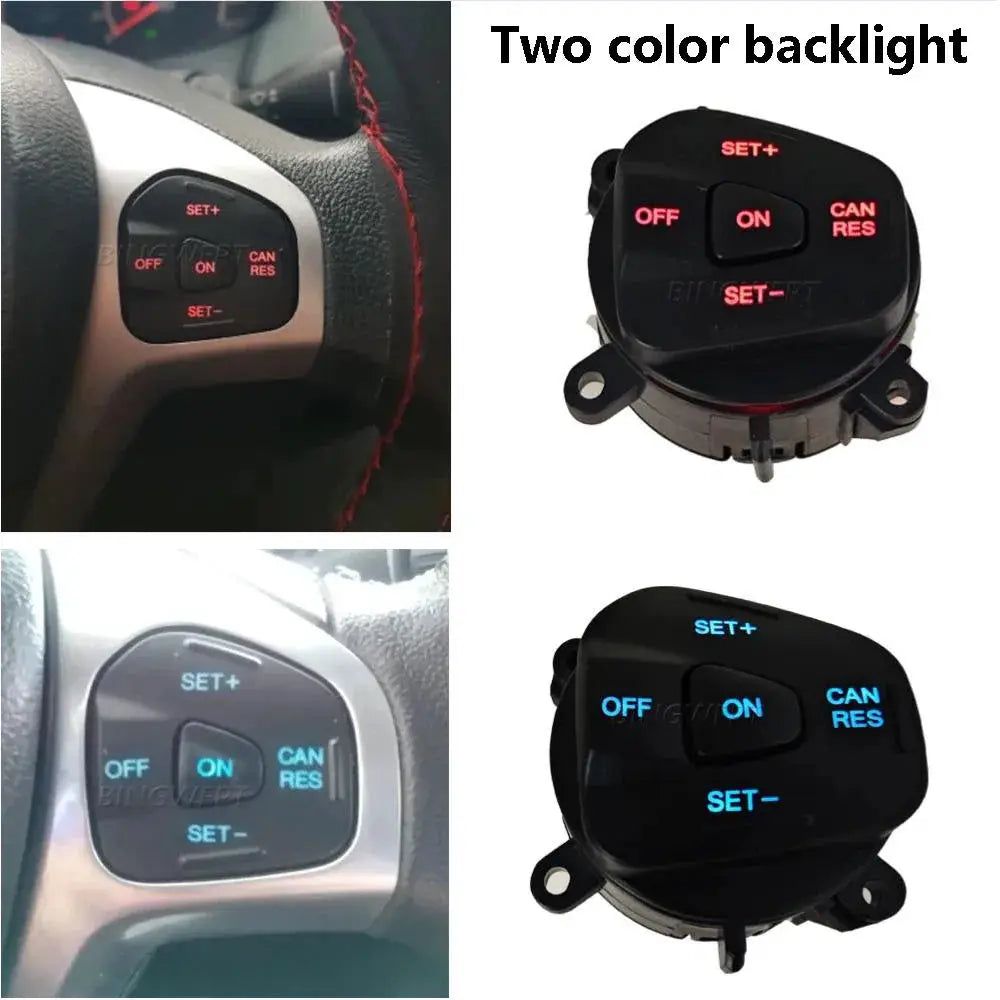 Multifunction Steering Wheel Switch Right Side For Ford Fiesta MK7 Ecosport 2013 Cruise Control Buttons by InterCyprus Trading Ltd