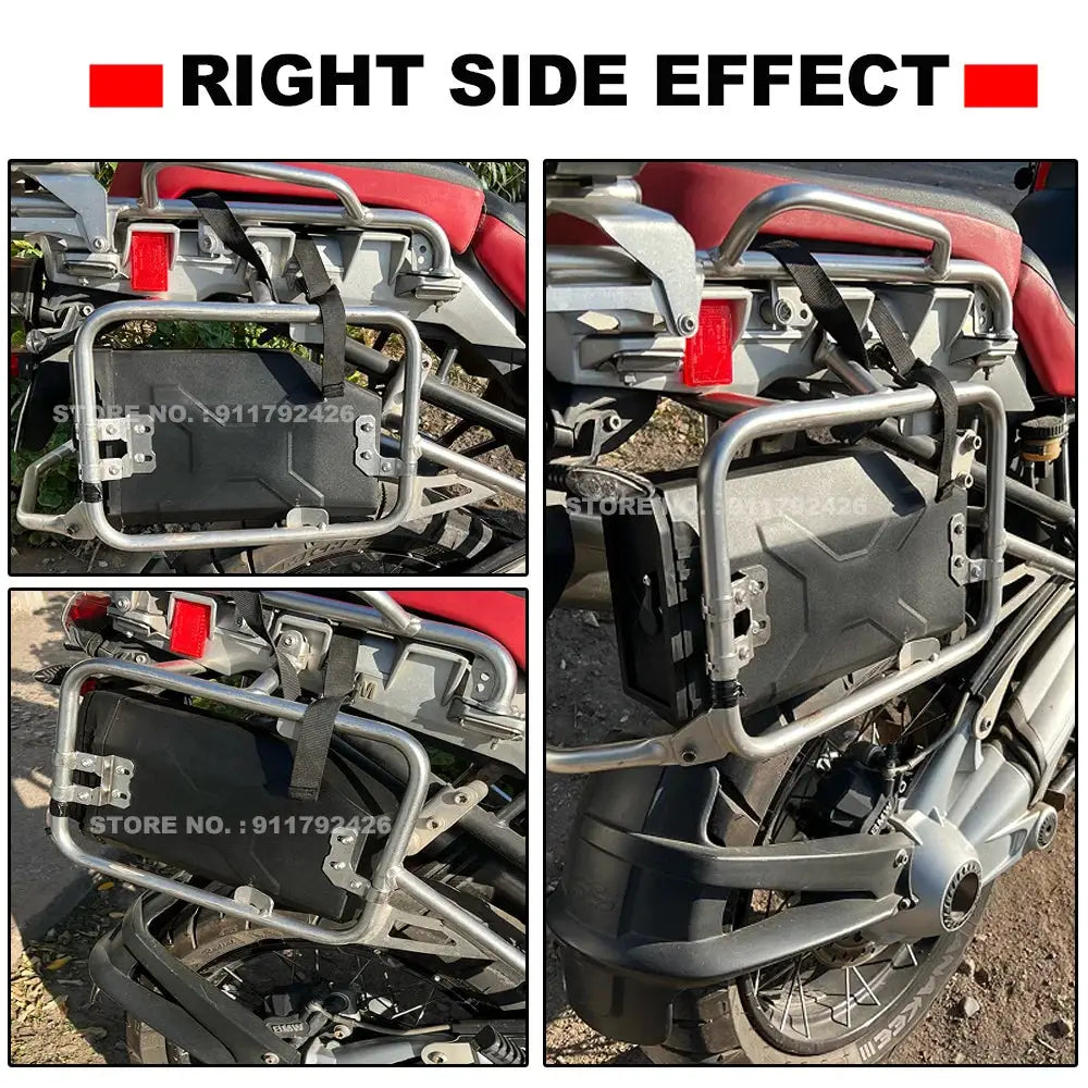 For BMW R1200GS ADV R1200GS Adventure GS1200 2004-2012 Motorcycle Storage Case Side Bracket Tool Box Plastic Toolbox Accessories by InterCyprus Trading Ltd