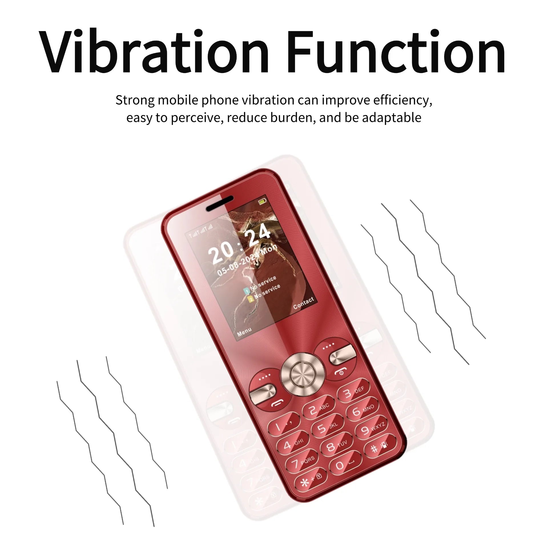 GSM 2G Ultra Slim Budget Phone For The Elderly &ndash; Easy To Use