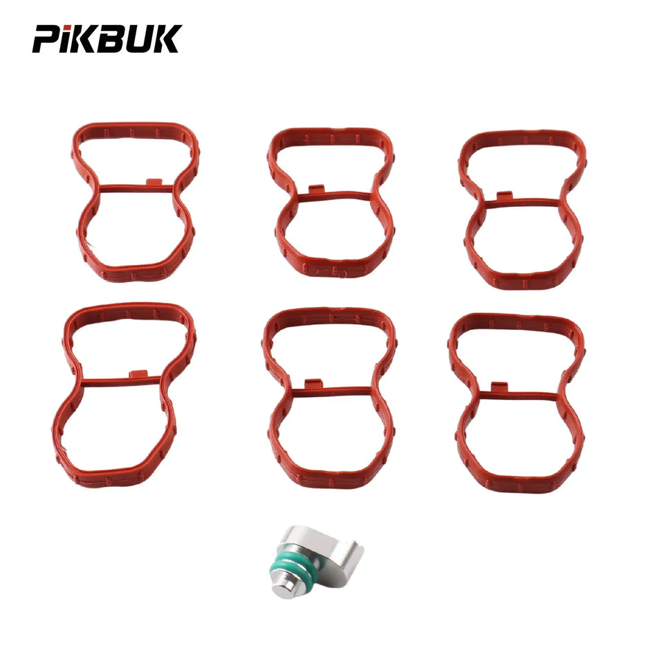 PIKBUK Swirl Flap Plug W/ Gasket For BMW N57N, N57Z, N57X Intake Manifold 3.0 DIESEL ENGINES 1168515685 11618507335 by InterCyprus Trading Ltd