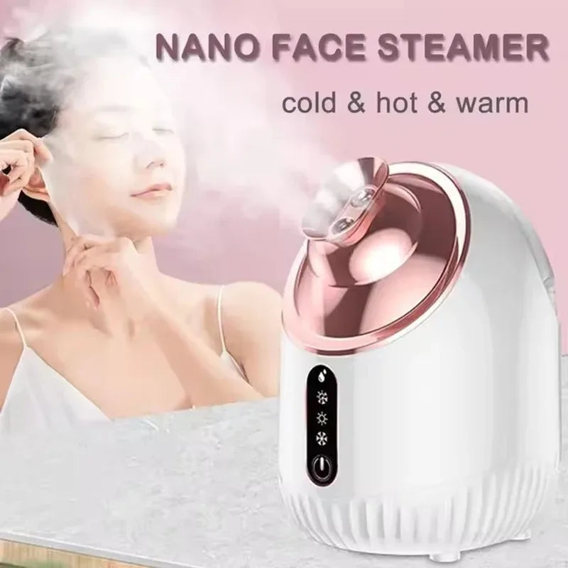 Face Steamer Nano Mist Sprayer &ndash; Cold and Hot Nebulizer