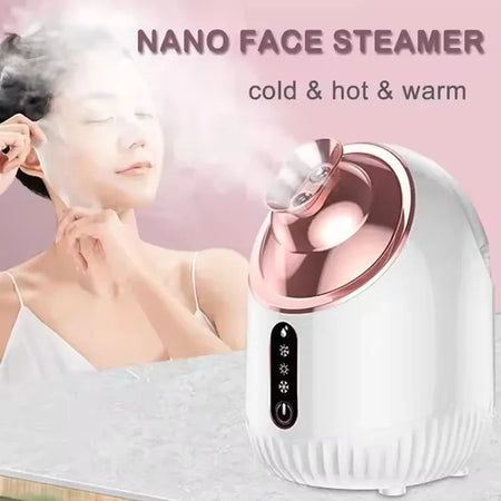 Face Steamer Nano Mist Sprayer &ndash; Cold and Hot Nebulizer