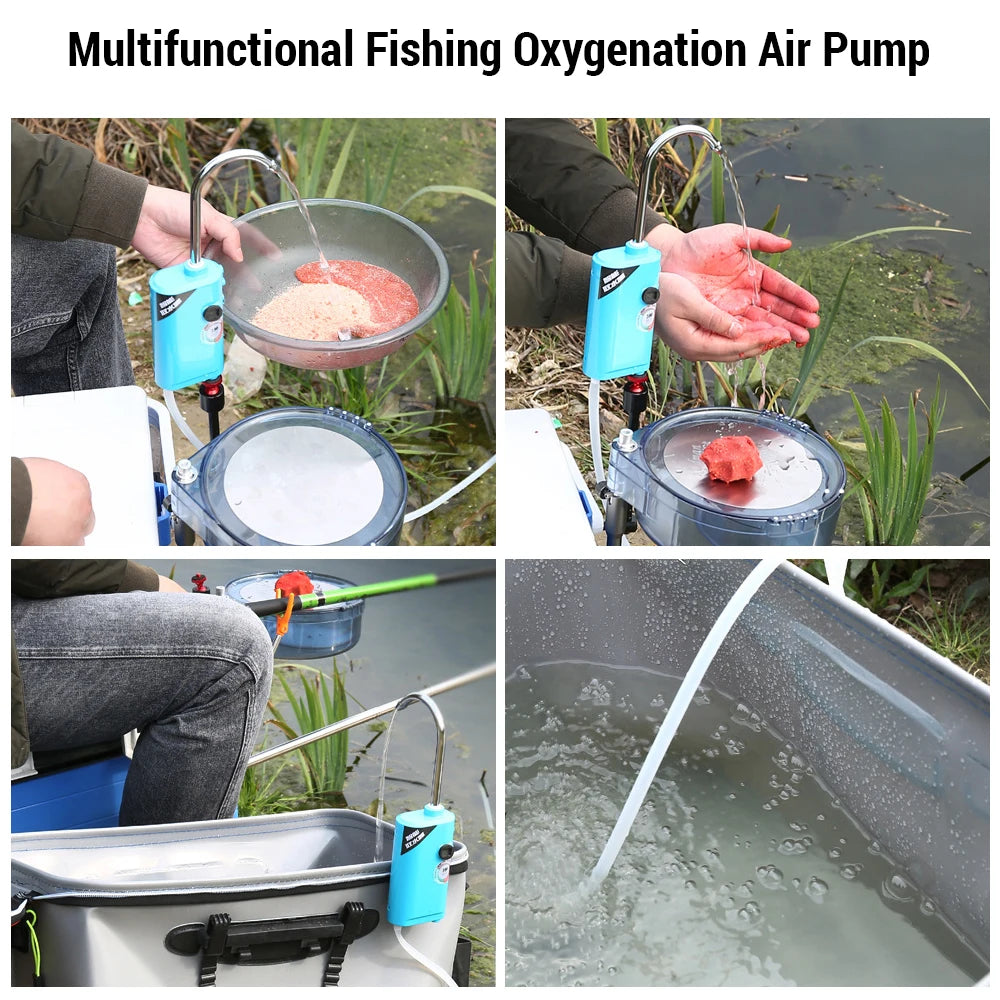 Portable Intelligent Fishing Oxygen Pump &ndash; Touchless Sensing