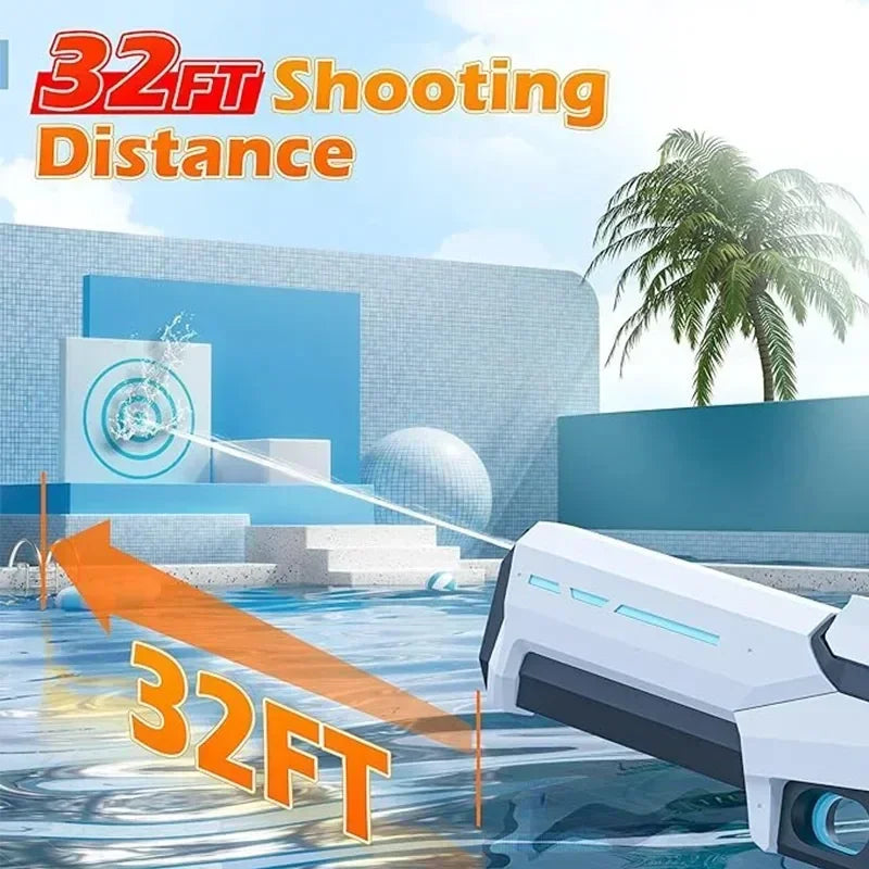 UOSU Automatic Water Absorbing Electric Water Gun for Endless Summer Fun