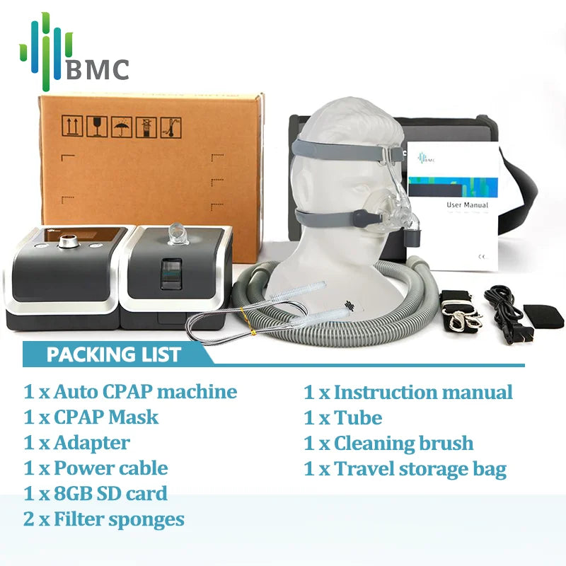 Auto CPAP BMC GII E-20A RESmart - Auto Pressure Control