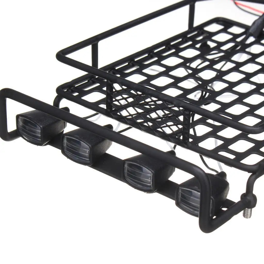 Car Roof Rack For Tamiya CC01 Axial 515B - LED Light Bar