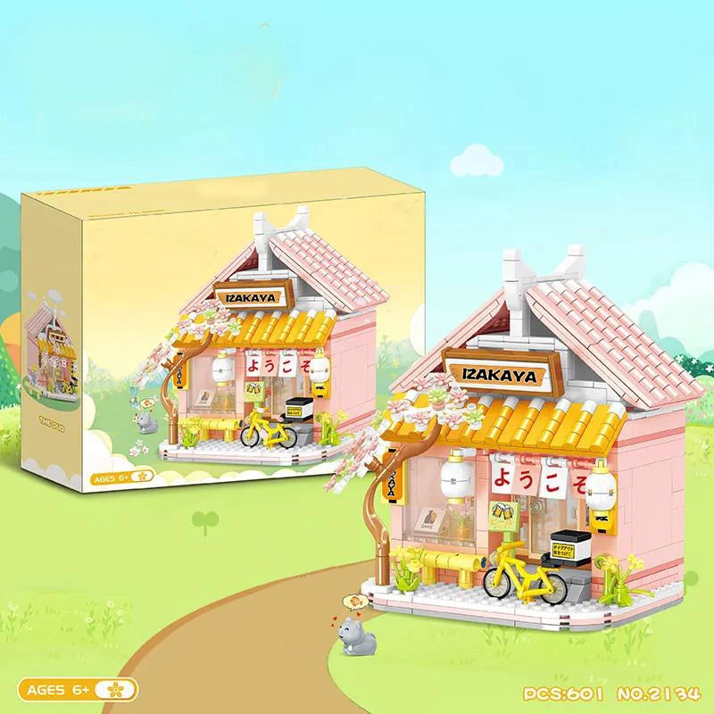 Toylinx CityStreet View Blokai DIY Architektūros Žaislas