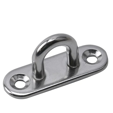 304 Marine Grade Stainless Steel Oval Eye Deck Buckle Fastening Set
