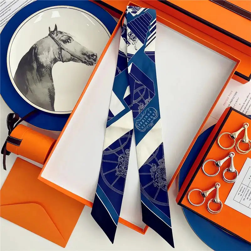 JTVOVOC Silk Scarf &ndash; Elegant Versatility for Any Outfit JZP016-01 / 5x85cm