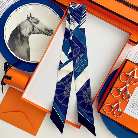 JTVOVOC Silk Scarf &ndash; Elegant Versatility for Any Outfit JZP016-01 / 5x85cm