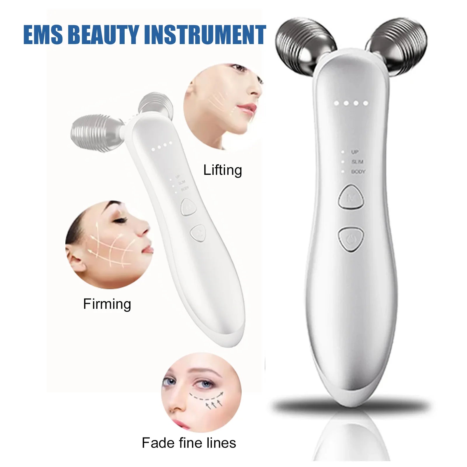 Vilnason Micro-Current Facial Roller &ndash; Skin Firming