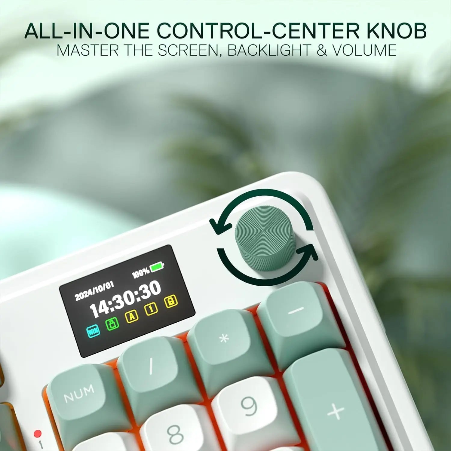 Redragon K719 Wireless Gasket Keyboard &ndash; TFT Display