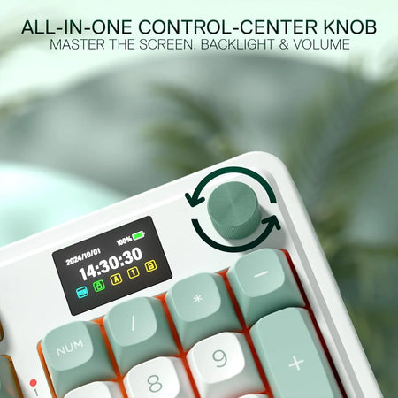 Redragon K719 Wireless Gasket Keyboard &ndash; TFT Display