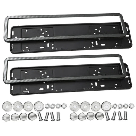 Universal European License Plate Frame &ndash; Front And Rear Use