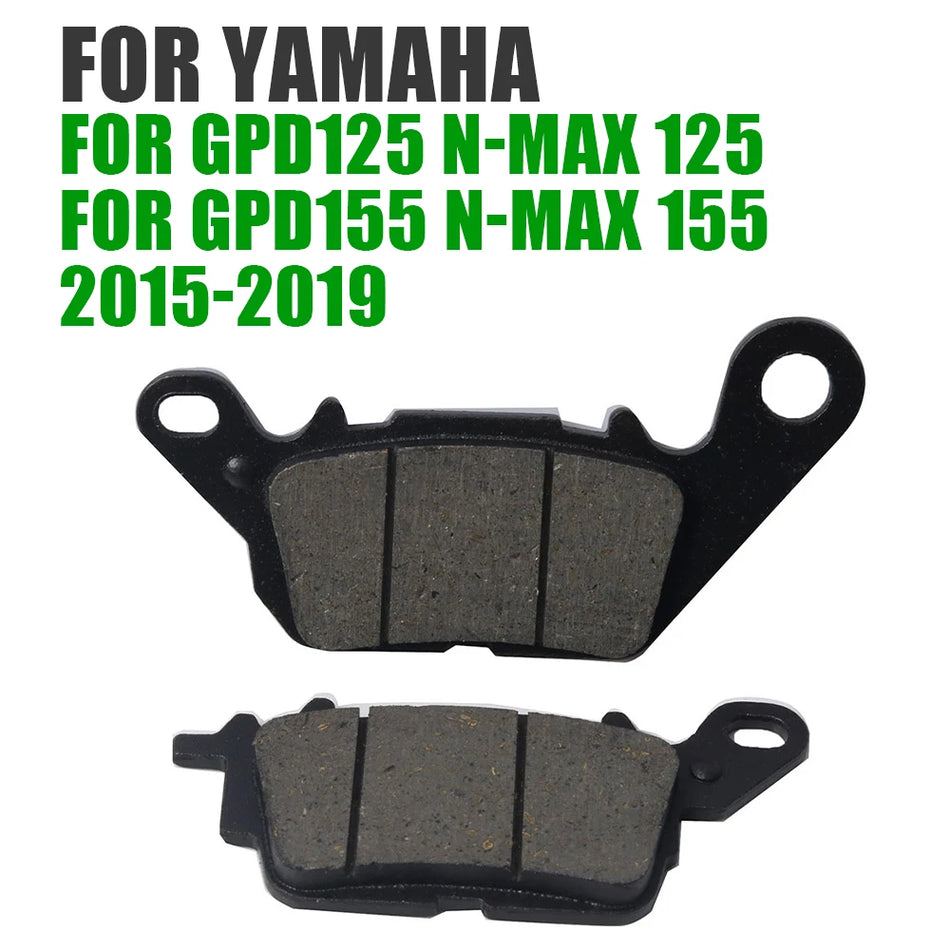 Yamaha GPD125 NMax 125 and GPD155 NMax 155 Brake Pads, Metal and Brass Alloys