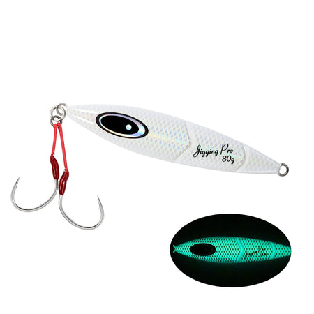 JIGGING PRO Slow Jigging Lure - 80g, 100g, 120g, 150g Saltwater Fishing Jigs