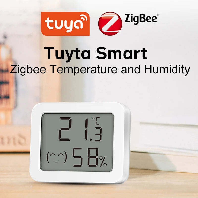 WKD-TH015 Zigbee Temperature Humidity Sensor &ndash; LED Display Default Title