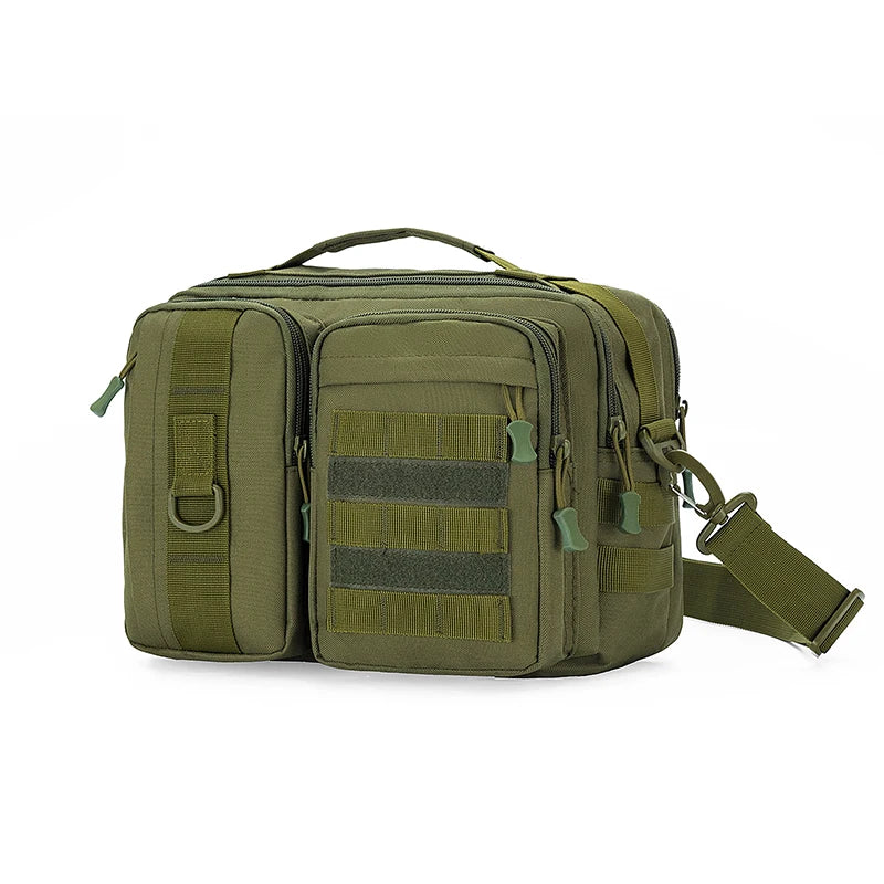 Trekking Tactical Handbags &ndash; Durable Nylon Molle Bag Green