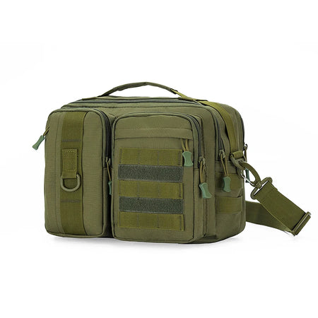 Trekking Tactical Handbags &ndash; Durable Nylon Molle Bag Green