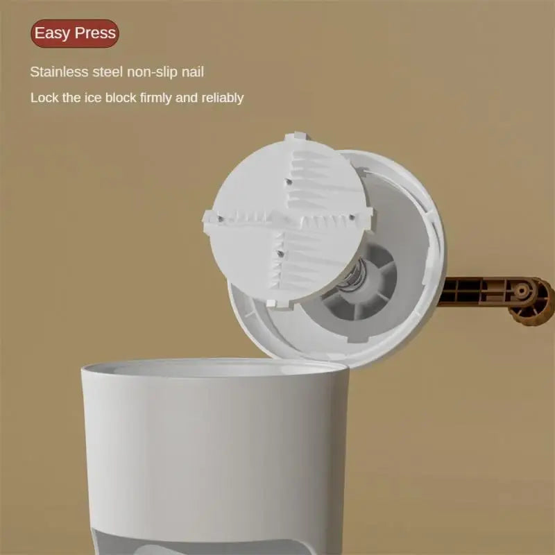 Aleekit Manual Ice Crusher &ndash; Effortless Hand-Cranked Ice Breaking