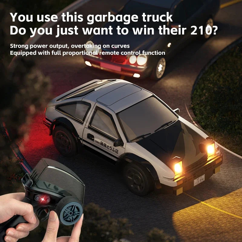 1/64 RC Drift Car AE86 Mini Desktop &ndash; 4WD Off Road Drifting