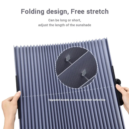 NoEnName_Null Foldable UV Protection Car Sunshade for Front and Rear Windows