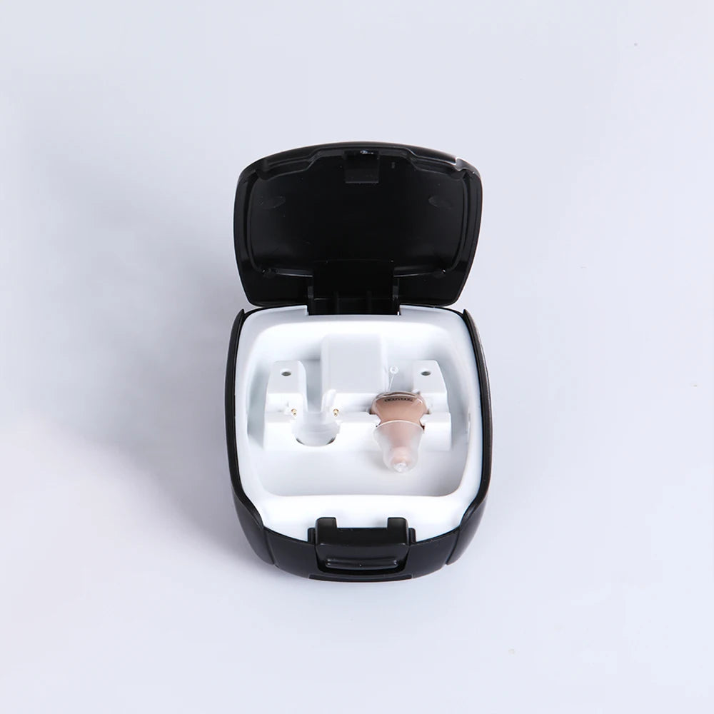 Intelligent Digital Hearing Aid C200 &ndash; Rechargeable Wireless Sound Amplifiers for Adjustable Hearing skin right