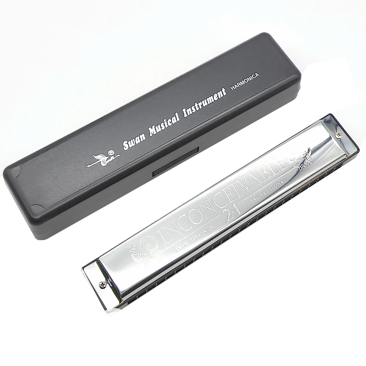 Swan 24 Hole Tremolo Harmonica &ndash; Ideal For Beginners