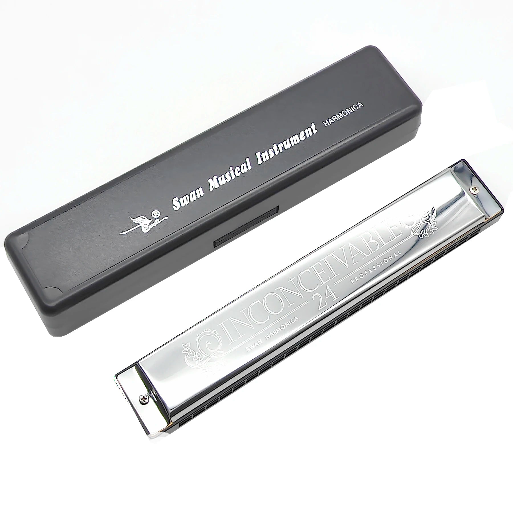 Swan 24 Hole Tremolo Harmonica &ndash; Ideal For Beginners