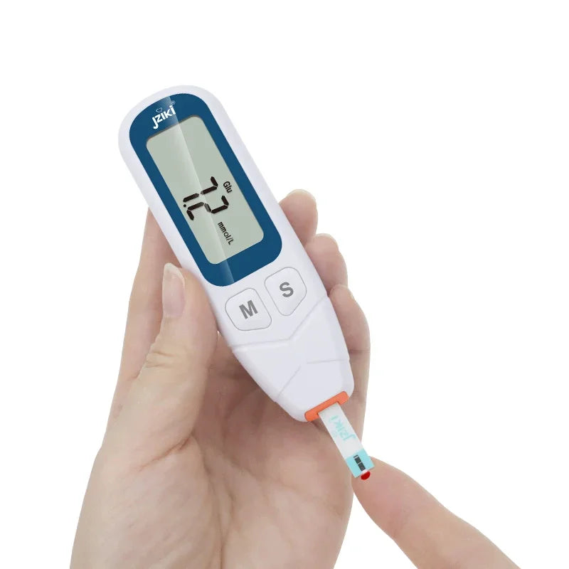 IDEABEL Blood Glucose Meter Glucometer &ndash; With 50 Strips