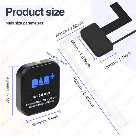 Dual DAB+ &ndash; Built-In Dual DAB Modules For Strong Signal