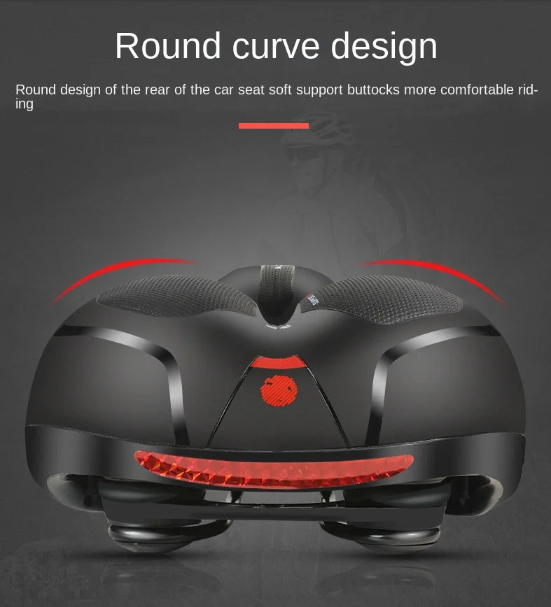 Hollow Breathable Bicycle Saddle &ndash; Shock Absorbing Comfort