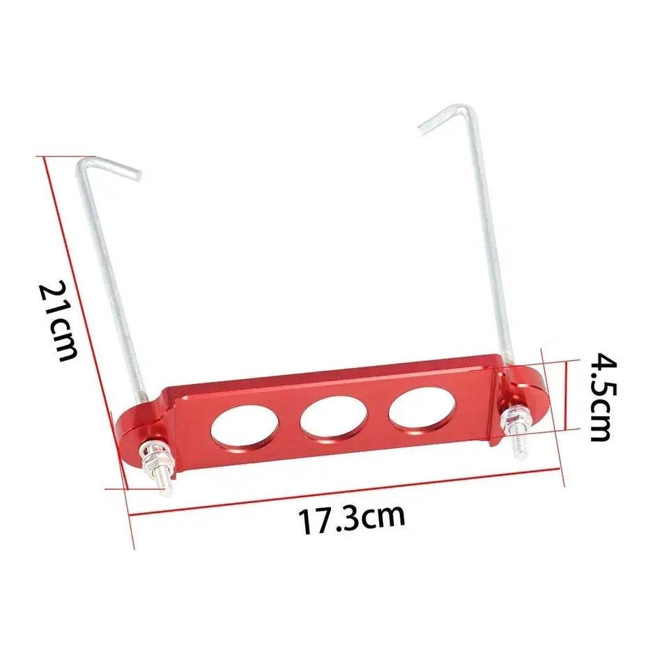 Car Racing Battery Tie Down Mount Bracket Lock Anodized for ACURA INTEGRA 1994-2001 for HONDA CIVIC/CRX 1988-2000 by InterCyprus Trading Ltd