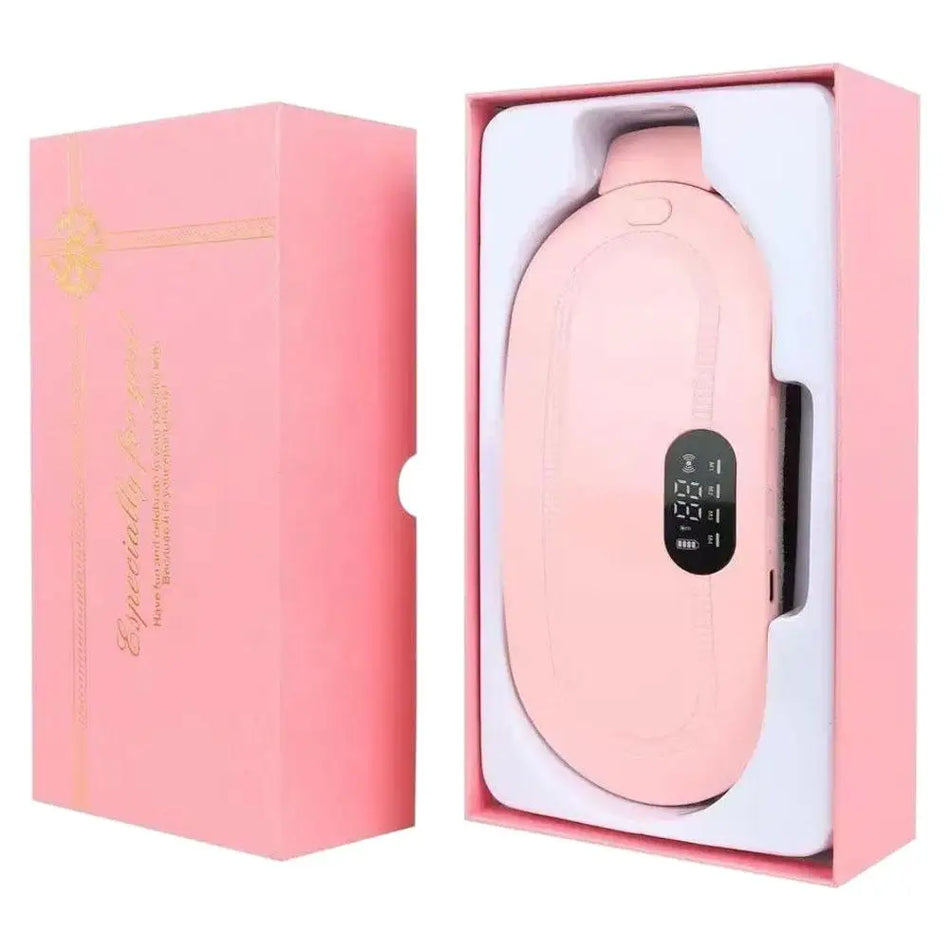 Ζώνη Μασάζ Θερμότητας για Ανακούφιση από Πόνο Εμμήνου Ρύσεως με Ρυθμιζόμενη Θερμοκρασία